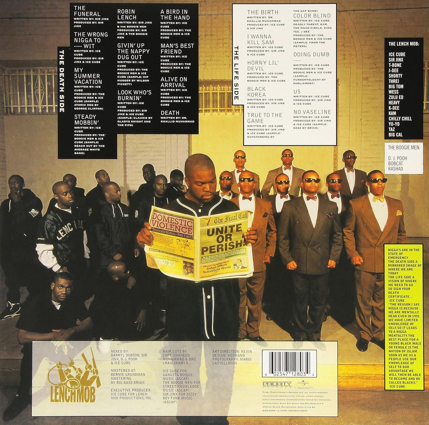 Ice Cube - Death Certificate (LP) - Joco Records