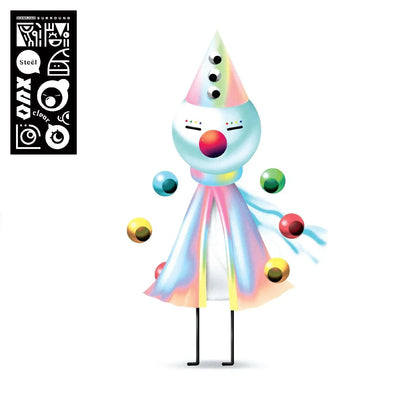 Iglooghost - Clear Tamei / Steel Mogu (Grey Marbled Vinyl) (12-Inch Vinyl) - Joco Records