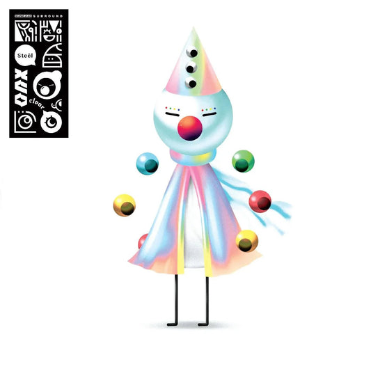 Iglooghost - Clear Tamei / Steel Mogu (Grey Marbled Vinyl) (12-Inch Vinyl) - Joco Records