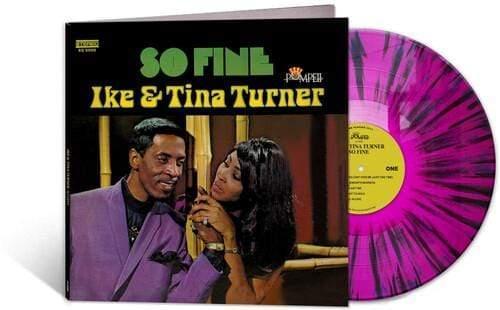 Ike & Tina Turner - So Fine (Purple & Black Splatter Vinyl) (Purple Vinyl, Black, Gatefold LP Jacket, Reissue) (LP) - Joco Records