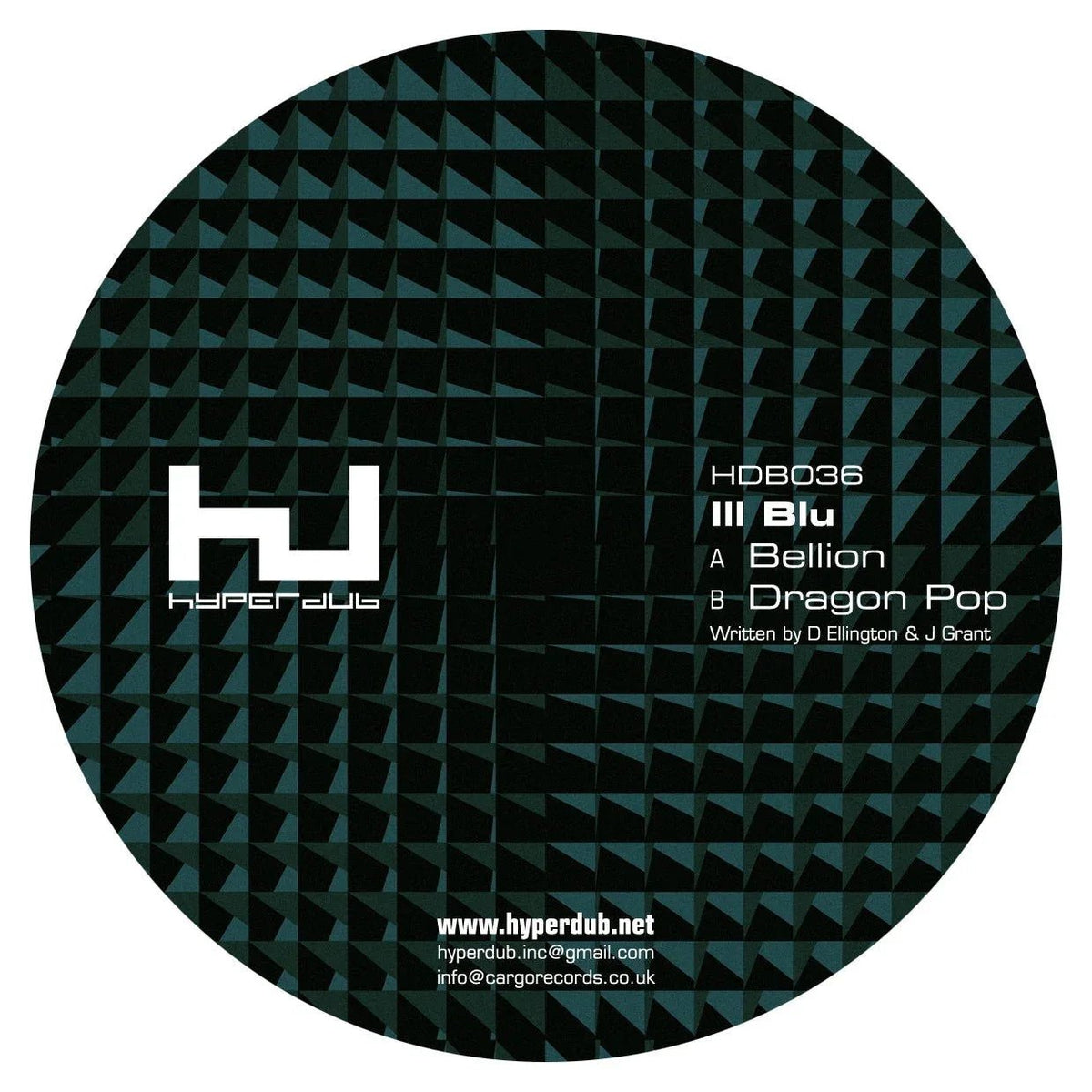 Ill Blu - Bellion/Dragon Pop (12-Inch Vinyl) - Joco Records