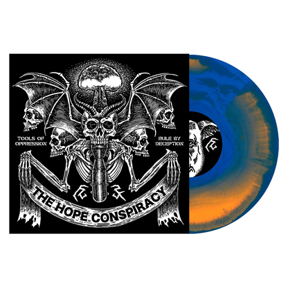 The Hope Conspiracy - Tools Of Oppression / Rule By Deception (Indie Exclusive, Orange & Blue Vinyl) (LP) - Joco Records