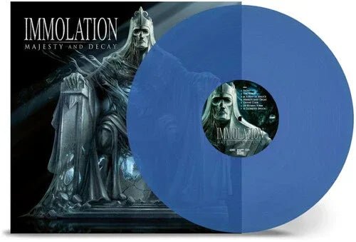 Immolation - Majesty and Decay (Limited Edition, Translucent Blue Vinyl, Gatefold) (LP) - Joco Records