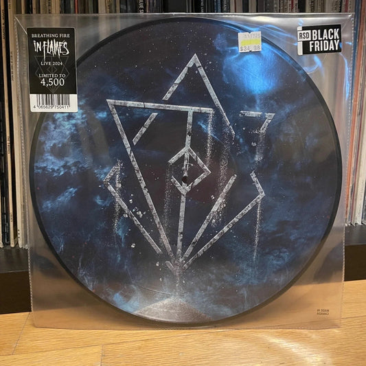 In Flames - Breathing Fire - In Flames Live 2024 (Picture Disc) (RSD 11.28.25) (LP) - Joco Records