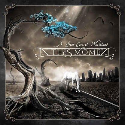 In This Moment - Star-Crossed Wasteland (Explicit Content) (Indie Exclusive, Limited Edition, "Angel Wings" Blue Color Vinyl, Blue)
