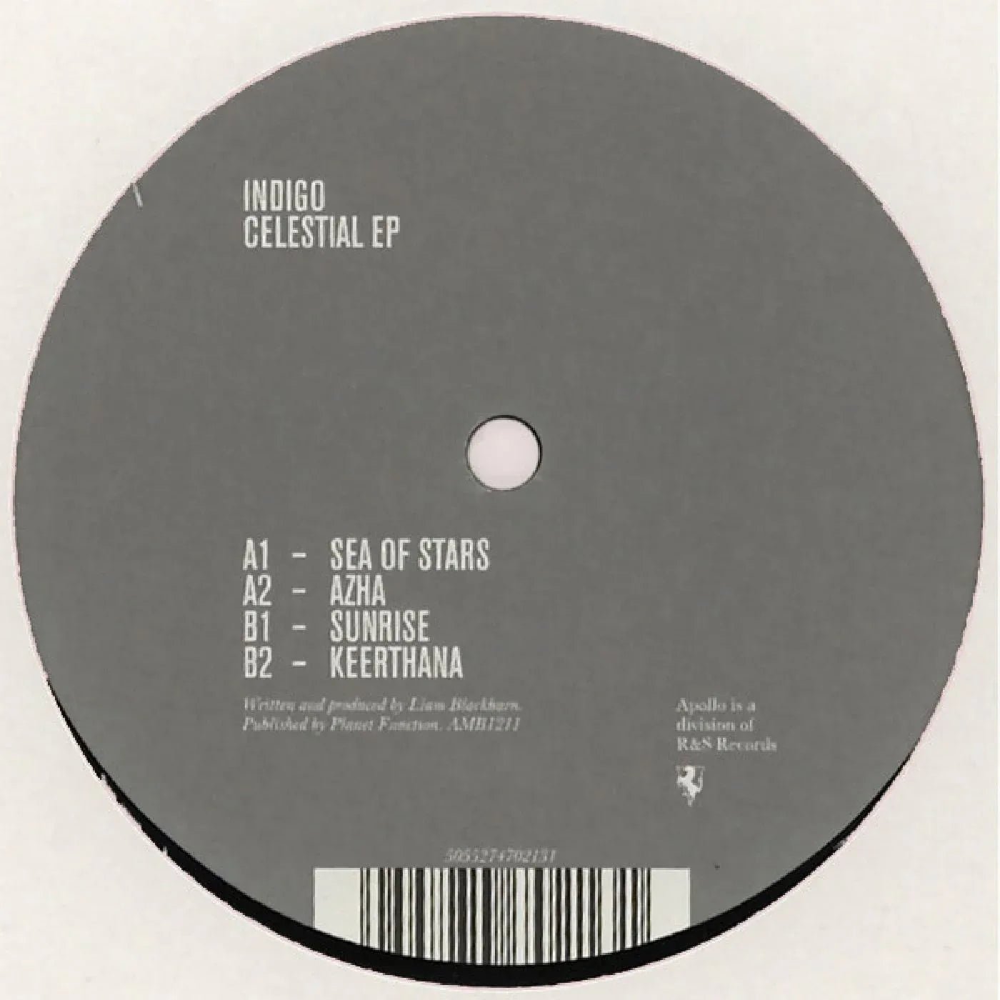 Indigo - Celestial Ep 12" (Vinyl EP) - Joco Records