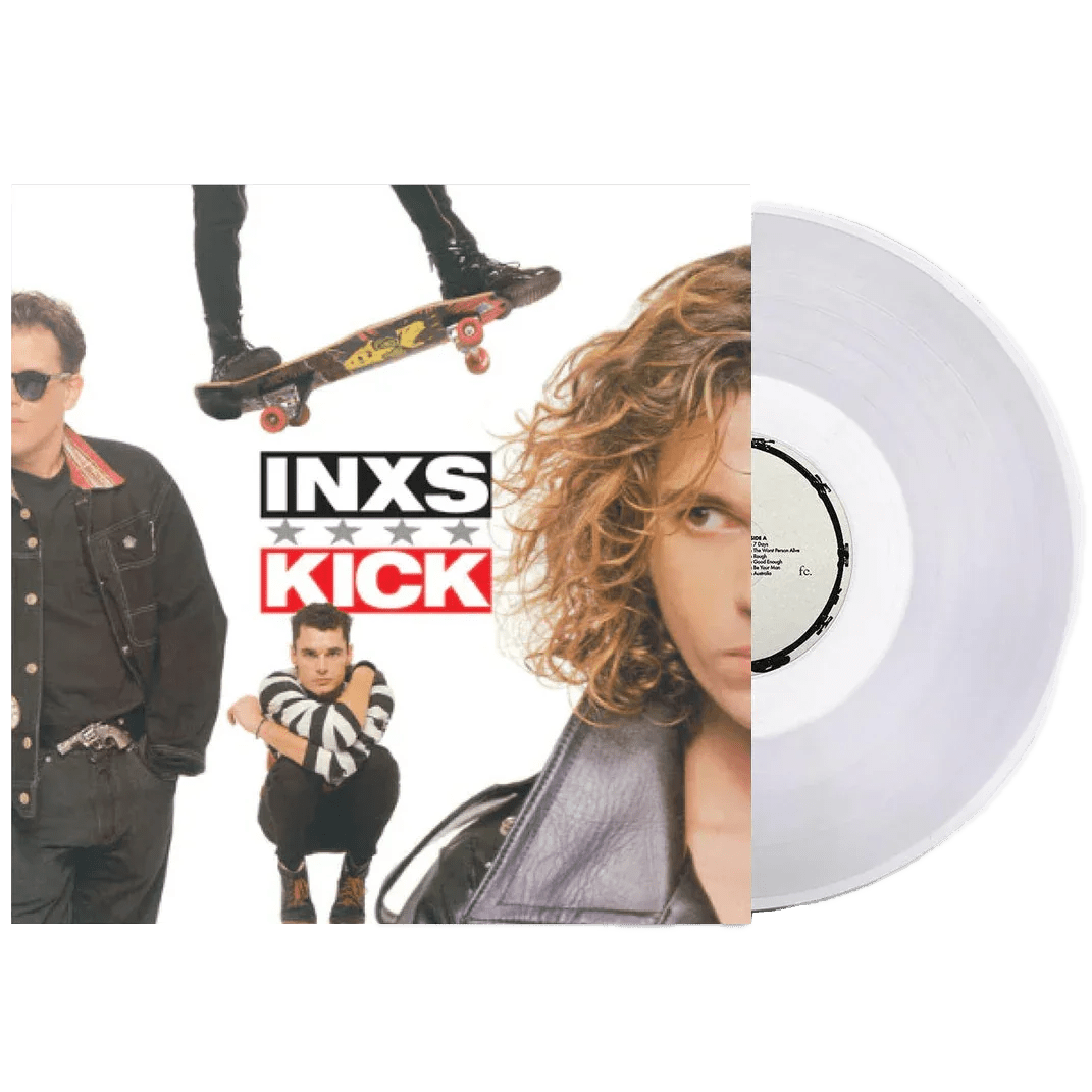 INXS - Kick (Limited Edition, Indie Exclusive, Crystal Clear Vinyl) (LP) - Joco Records