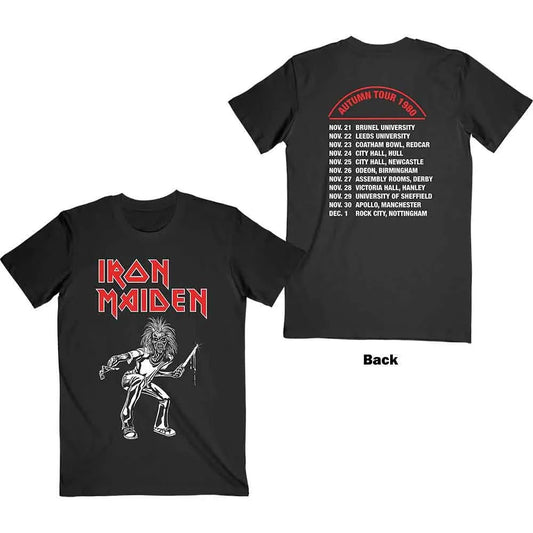 Iron Maiden - Autumn Tour 1980 (T-Shirt) - Joco Records