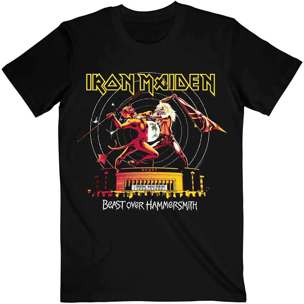 Iron Maiden - Beast Over Hammersmith Eddie & Devil Tonal (T-Shirt) - Joco Records