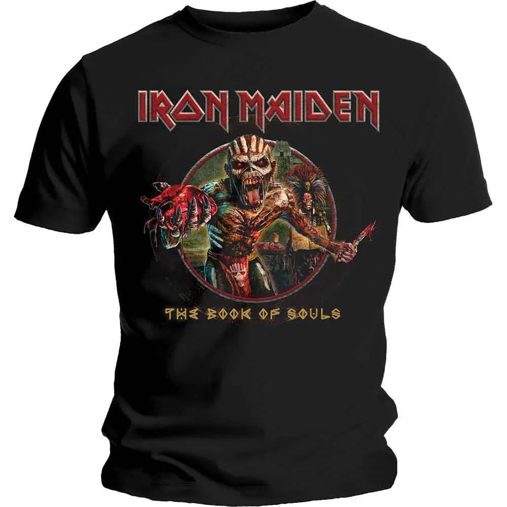 Iron Maiden - Book Of Souls Eddie Circle (T-Shirt) - Joco Records