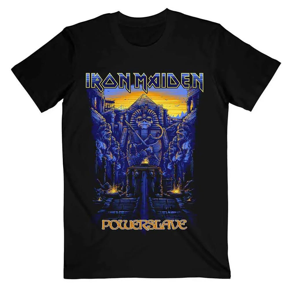 Iron Maiden - Dark Ink Powerslaves (T-Shirt) - Joco Records