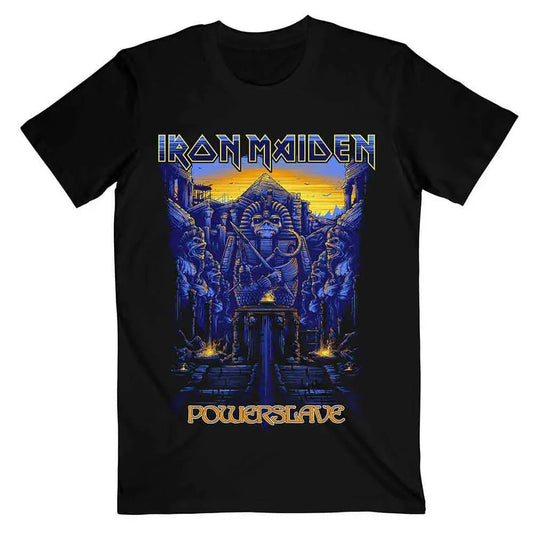 Iron Maiden - Dark Ink Powerslaves (T-Shirt) - Joco Records
