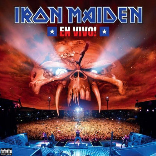 Iron Maiden - En Vivo! (Live at Estadio Nacional, Santiago) (Explicit Content) (2 LP) - Joco Records