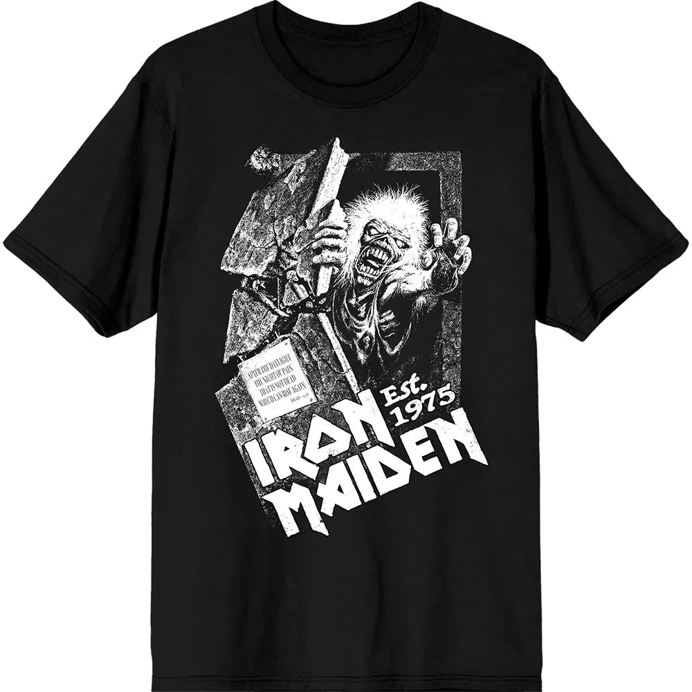 Iron Maiden - Est. 1975 No Prayer Grave Black