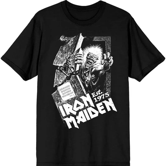 Iron Maiden - Est. 1975 No Prayer Grave Black