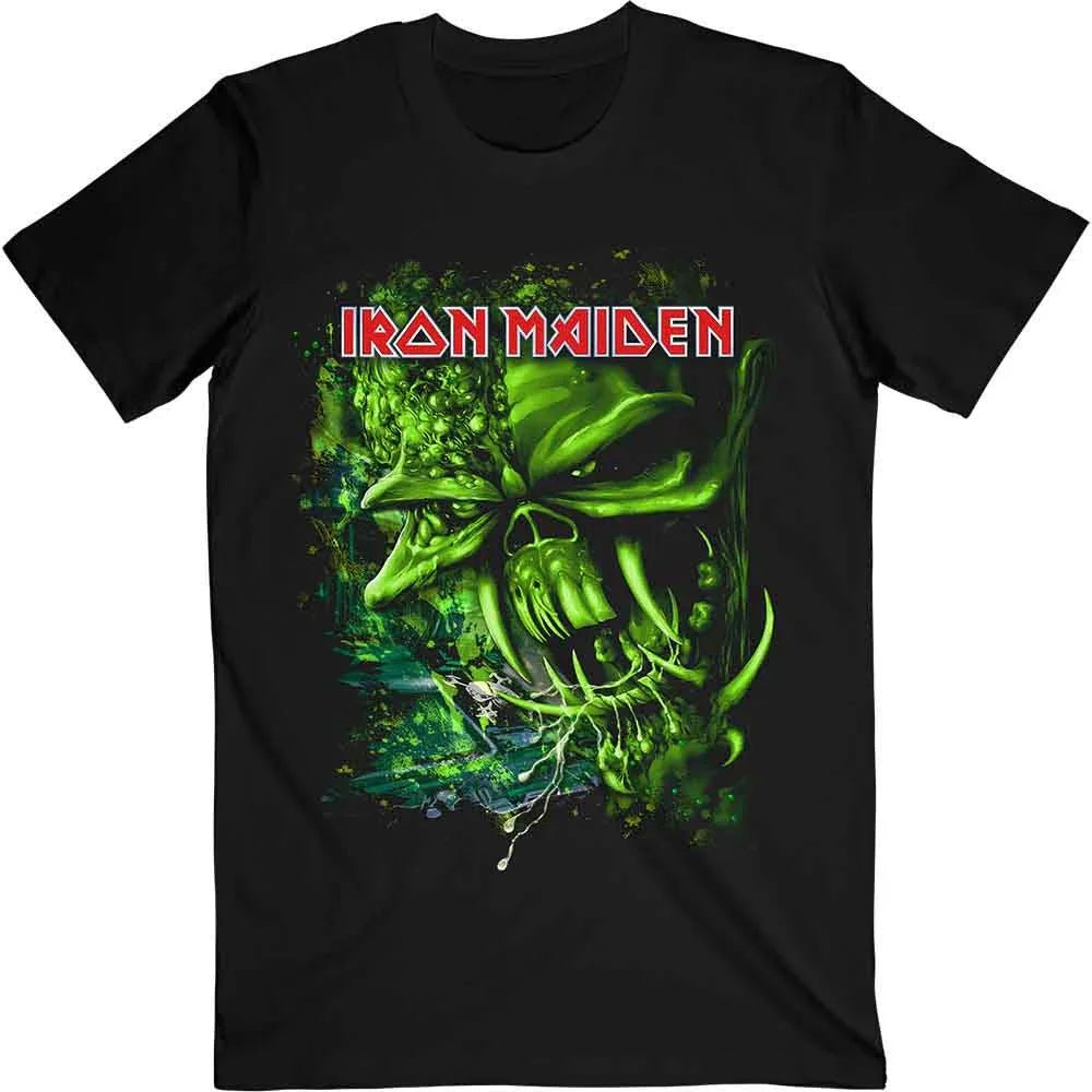 Iron Maiden - Final Frontier Green Graphic Tee (T-Shirt) - Joco Records