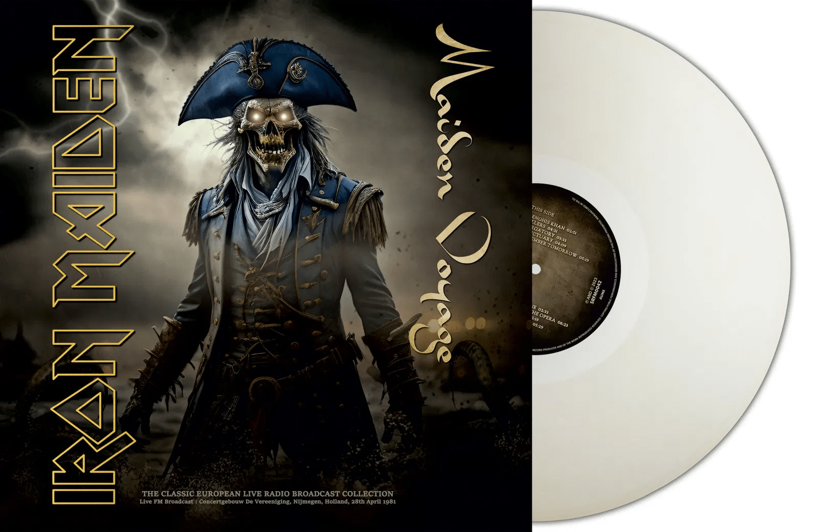 Iron Maiden - Maiden Voyage: Hooland '81 (Natural Clear Vinyl, Import) (LP) - Joco Records