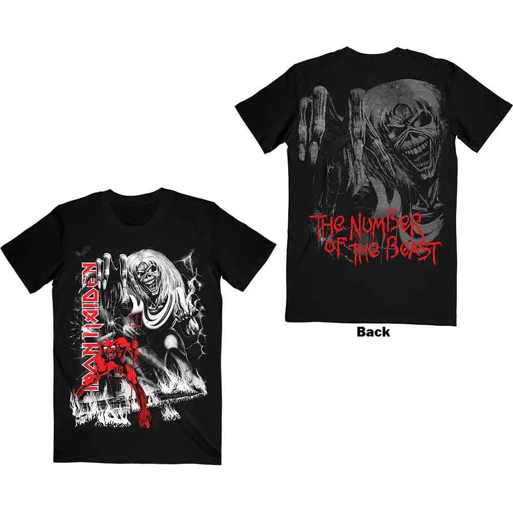Iron Maiden - Number Of The Beast Jumbo (T-Shirt) - Joco Records