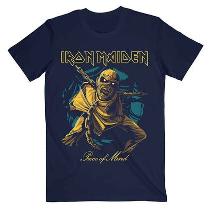 Iron Maiden - Piece Of Mind Gold Eddie (T-Shirt) - Joco Records