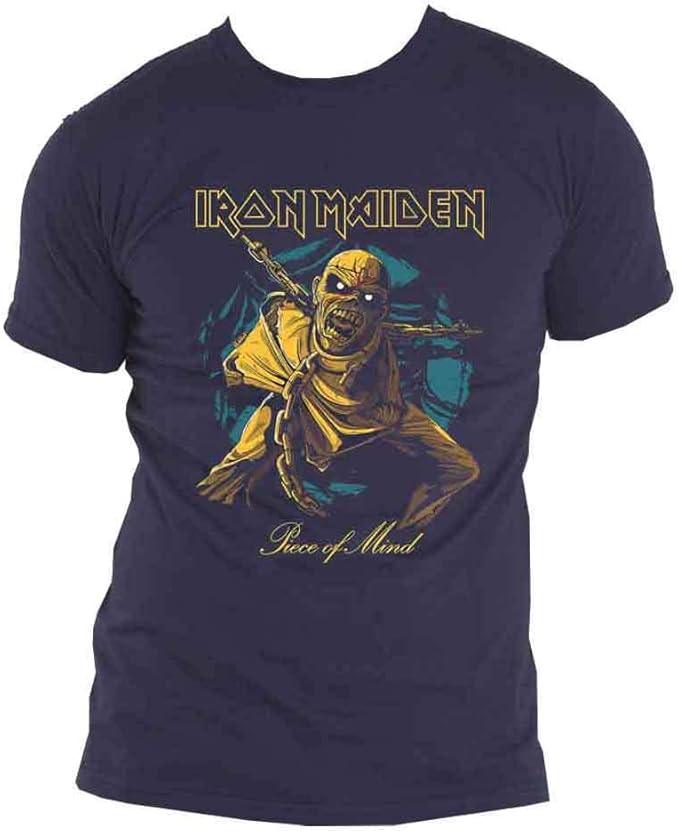 Iron Maiden - Piece Of Mind Gold Eddie (T-Shirt) - Joco Records