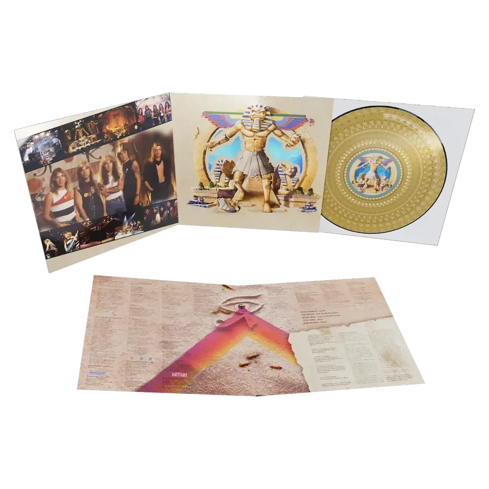 Iron Maiden - Powerslave (40th Anniversary Edition) (Limited Edition, Zoetrope Picture Disc Vinyl) (LP) - Joco Records