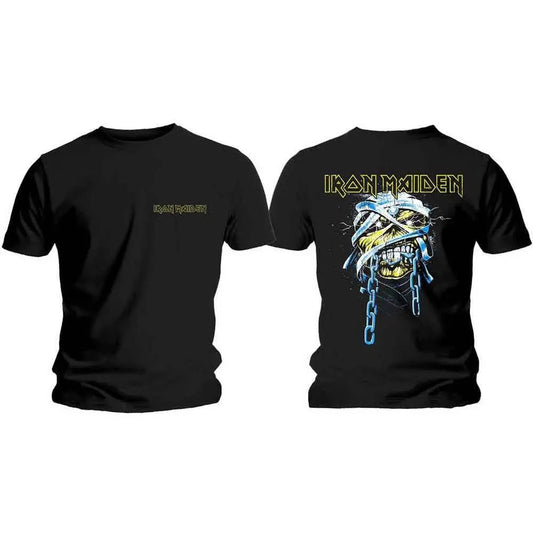 Iron Maiden - Powerslave Head & Logo (T-Shirt) - Joco Records