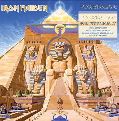 Iron Maiden - Powerslave (Limited Anniversary Edition, Zoetrope Vinyl) (LP) - Joco Records
