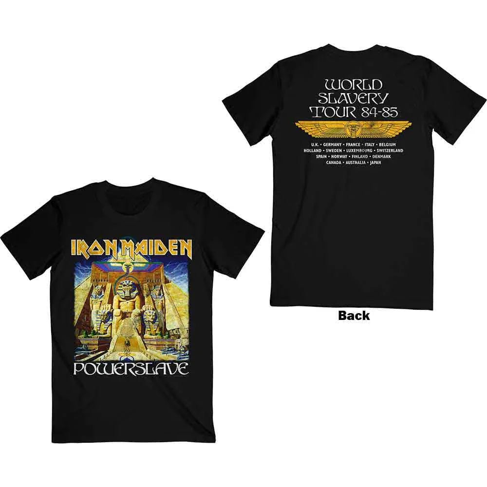 Iron Maiden - Powerslave World Slavery Tour (T-Shirt) - Joco Records