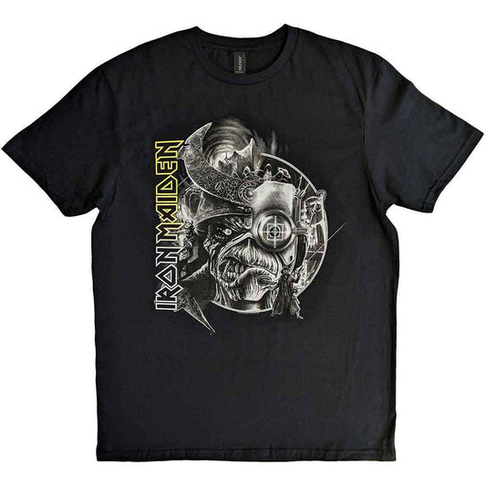 Iron Maiden - The Future Past Tour '23 Greyscale (T-Shirt) - Joco Records