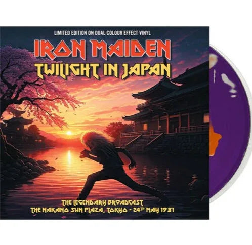 Iron Maiden - Twilight In Japan: The Legendary Broadcast - The Nakano Sun Plaza, Tokyo: May 24th, 1981 (Dual Color Effect & Clear Base Vinyl, Import) (LP) - Joco Records