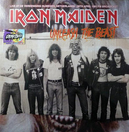 Iron Maiden - Unleash The Beast: Live At De Vereeniging Nijmegen, Netherlands 1981 (Limited Import, Green & Yellow Splatter Vinyl) (LP) - Joco Records