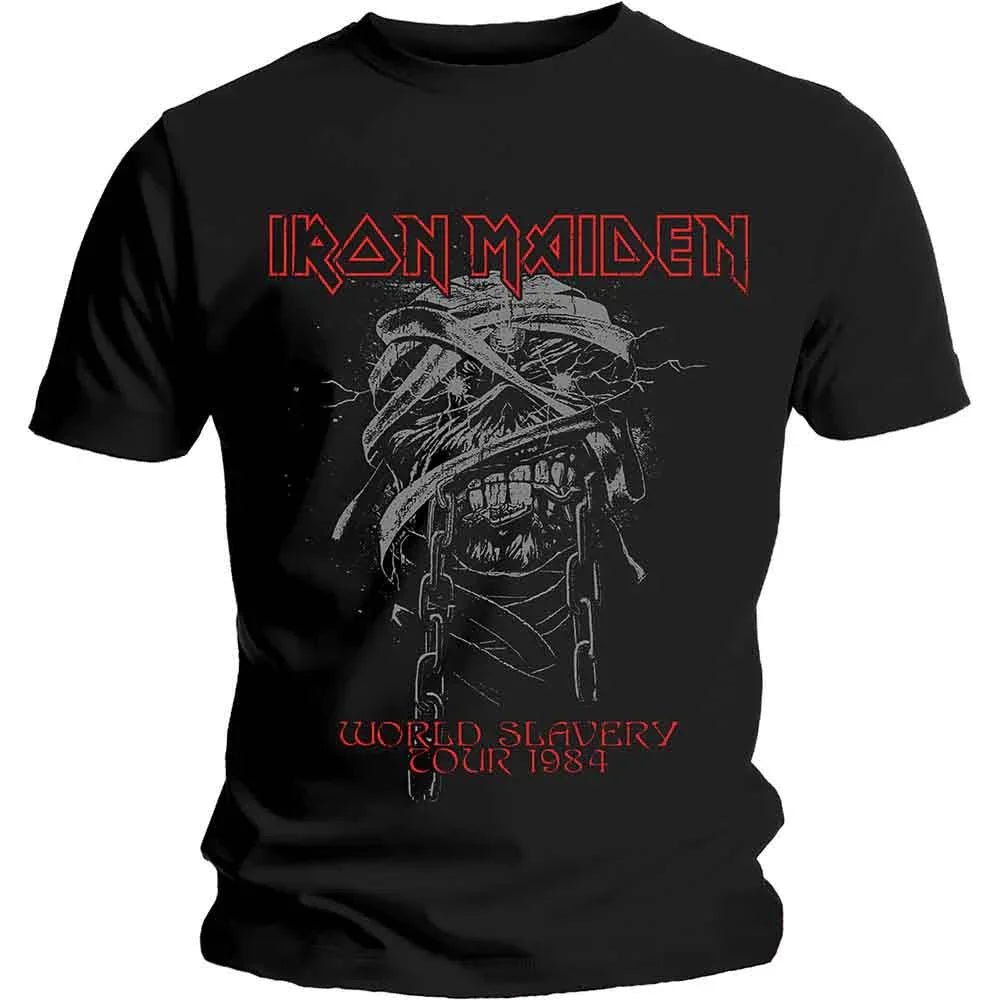 Iron Maiden - World Slavery 1984 Tour (T-Shirt) - Joco Records