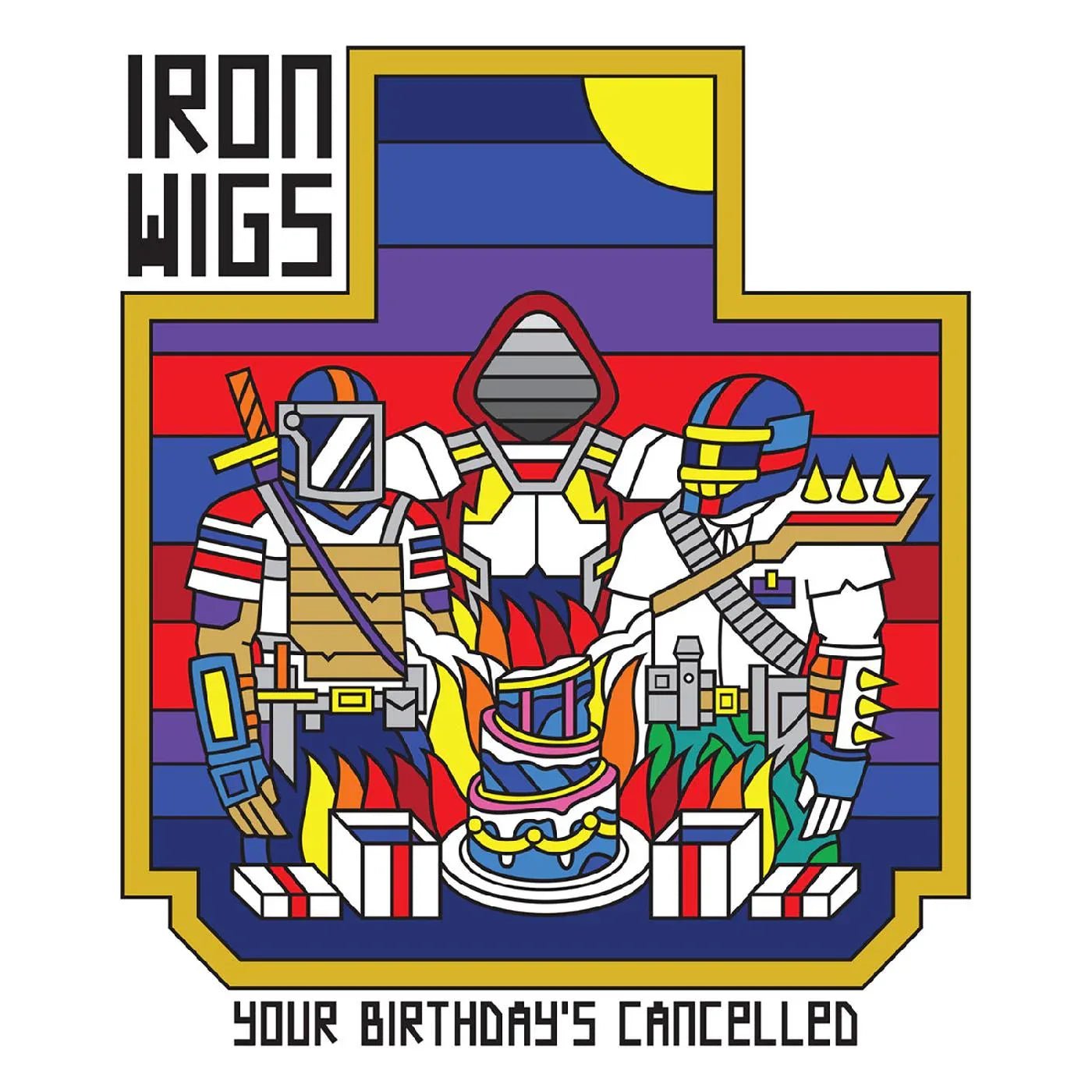 Iron Wigs - Your Birthday's Cancelled ("Grimace & Sunshine" Vinyl) (LP) - Joco Records