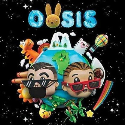 J. Balvin/Bad Bunny - Oasis (Limited Edition) (LP) - Joco Records