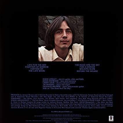 Jackson Browne - Late For The Sky (Remastered Vinyl, 180 Gram) (LP) - Joco Records