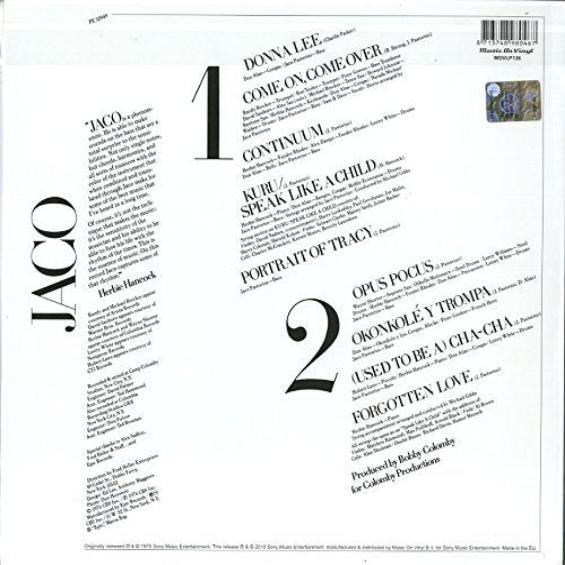 Jaco Pastorius - Jaco Pastorius (LP) - Joco Records