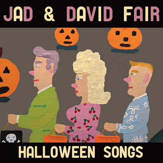 Jad & David Fair - Halloween Songs (Opaque Orange & Black Swirl Vinyl) (LP) - Joco Records