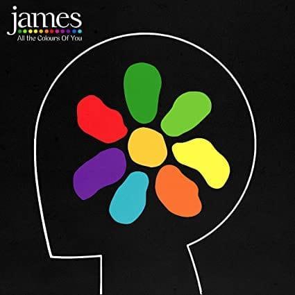 James - All The Colours Of You (Indie Exclusive, Black, Red Vinyl, 180 Gram) (2 LP) - Joco Records