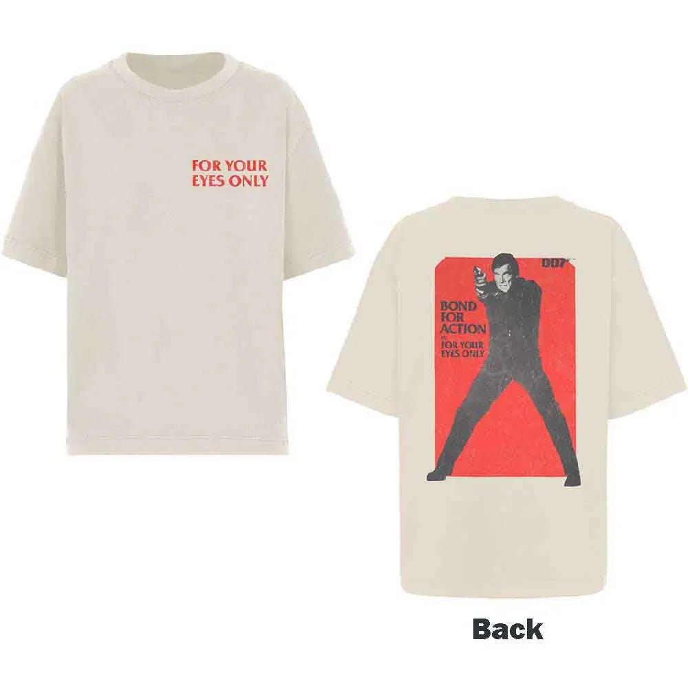 James Bond 007 - For Your Eyes Only Bond For Action (T-Shirt) - Joco Records