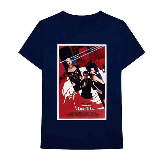 James Bond 007 - Licence To Kill Poster (T-Shirt) - Joco Records