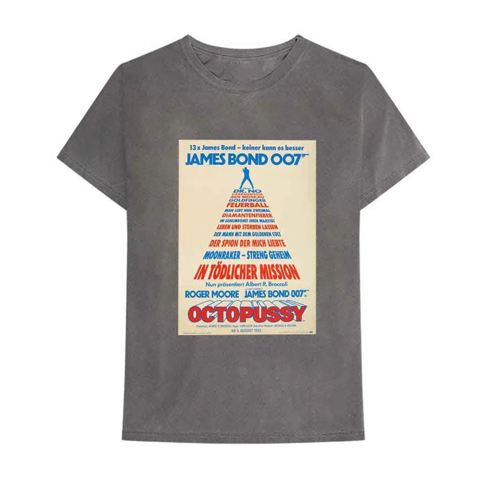James Bond 007 - Octopussy German Poster (T-Shirt) - Joco Records