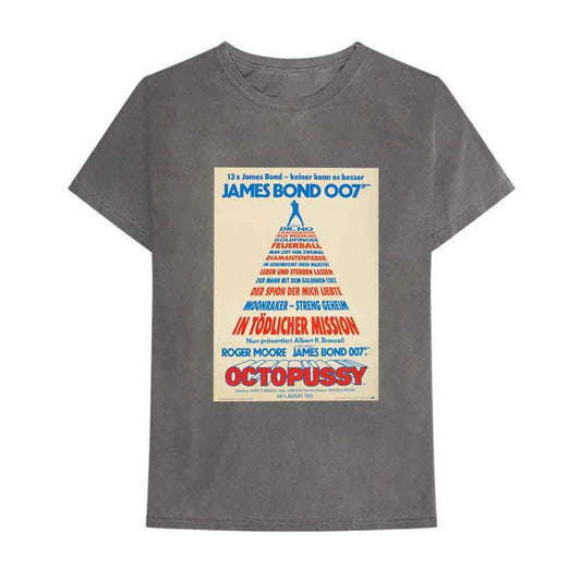 James Bond 007 - Octopussy German Poster (T-Shirt) - Joco Records