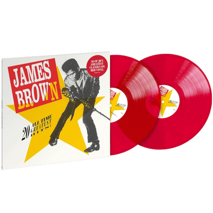 James Brown - 20 All-Time Greatest Hits! (Limited Edition, Red Vinyl) (2 LP) - Joco Records