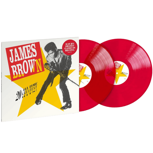 James Brown - 20 All-Time Greatest Hits! (Limited Edition, Red Vinyl) (2 LP) - Joco Records