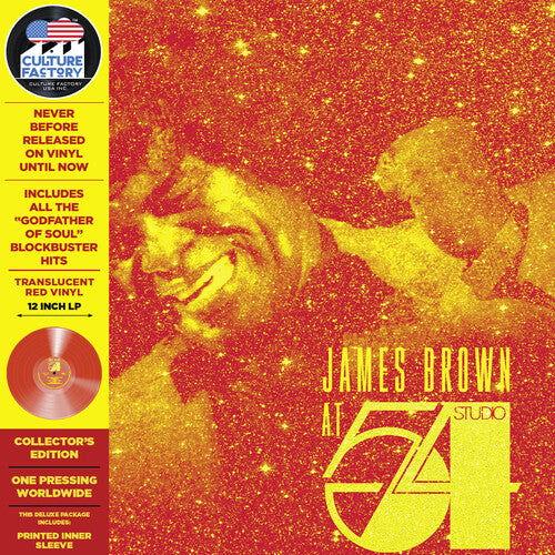 James Brown - At Studio 54 New York City (Limited Deluxe Edition, Red Vinyl) (LP) - Joco Records