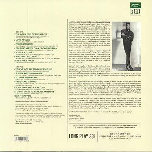 James Carr - The Best Of (Limited Edition, Gold Vinyl) (LP) - Joco Records