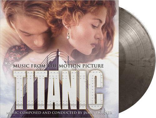 James Horner - Titanic (Original Soundtrack) (Silver Vinyl, Black, 180 Gram Vinyl, Limited Edition, Import) (2 LP) - Joco Records