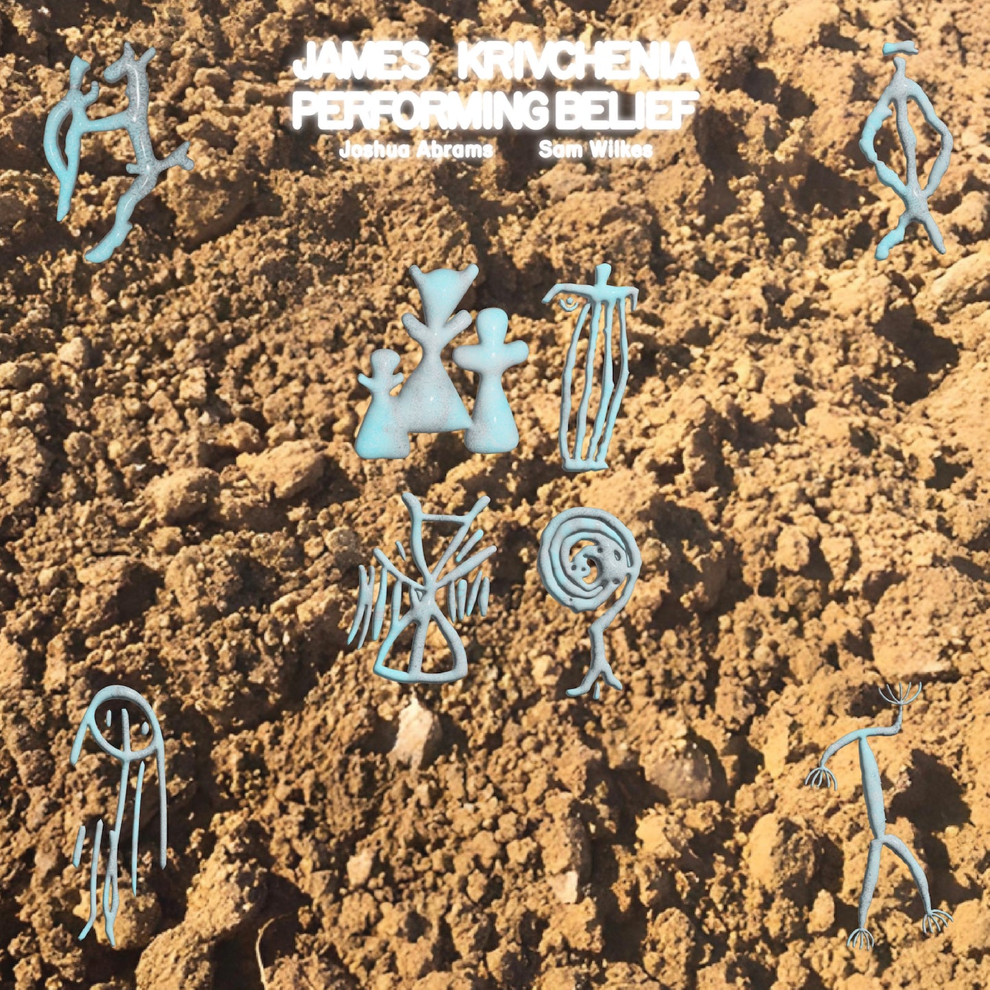 James Krivchenia - Performing Belief (Limited Edition, Blue Vinyl) (LP)