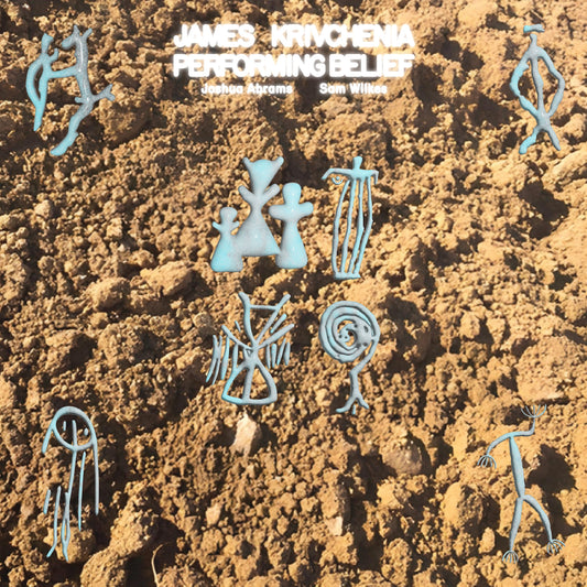 James Krivchenia - Performing Belief (Limited Edition, Blue Vinyl) (LP)