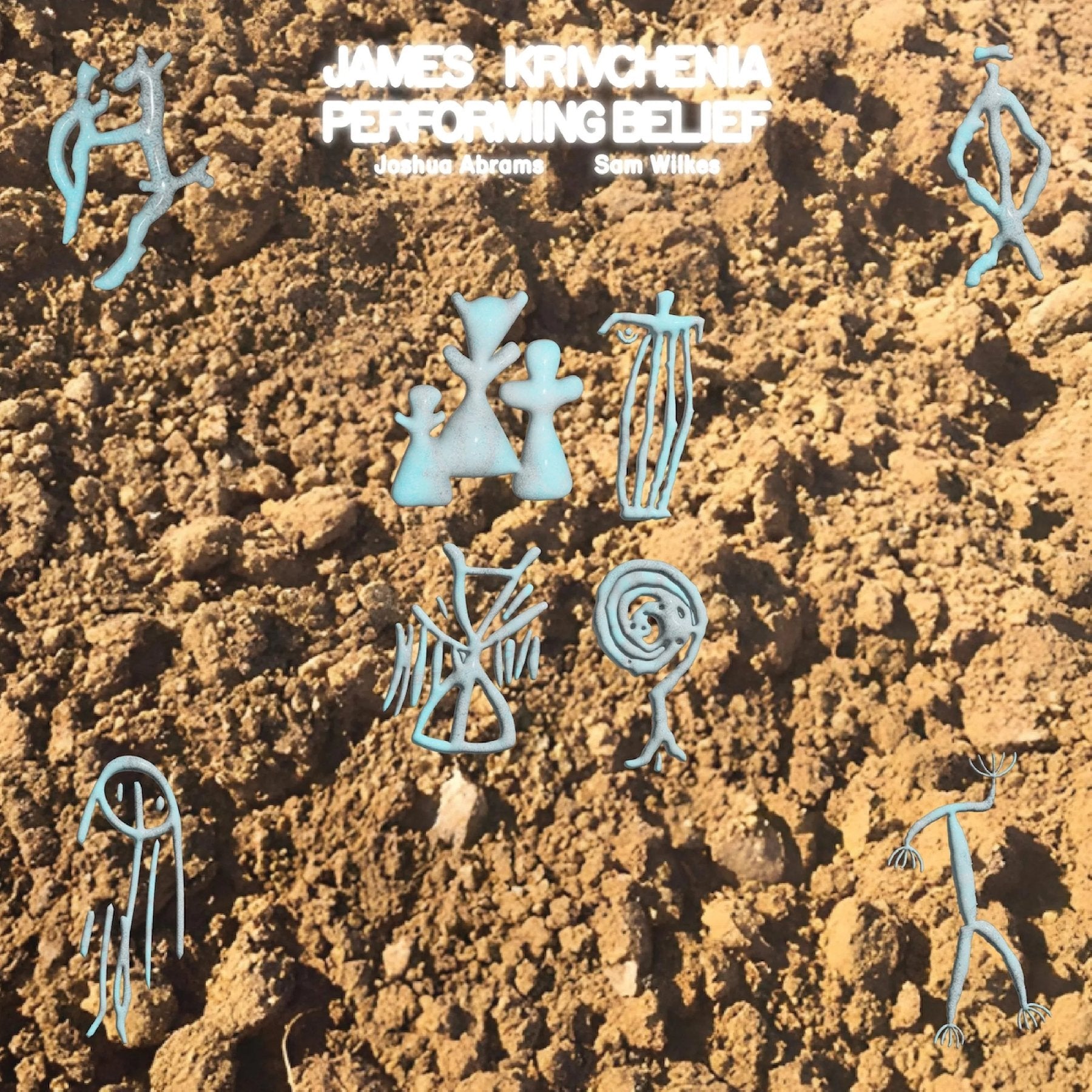 James Krivchenia - Performing Belief (Limited Edition, Blue Vinyl) (LP) - Joco Records